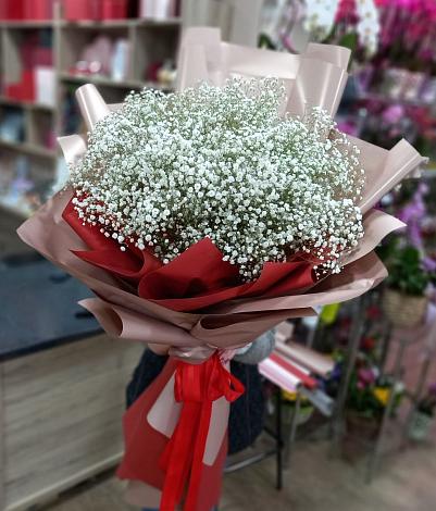 Букет цветов из: Гипсофила в Самотовино