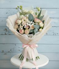 Букет цветов из:  Розы и Лизиантусы #REPLACE_PRED# Самотовино