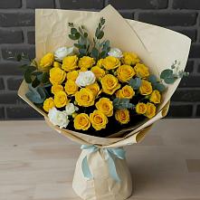 Букет цветов из:  Розы в Самотовино