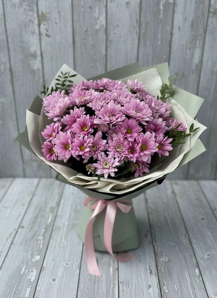 Букет цветов из: Хризантемы в Самотовино