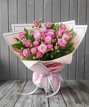 Букет Розовый кустик #REPLACE_PRED# Самотовино