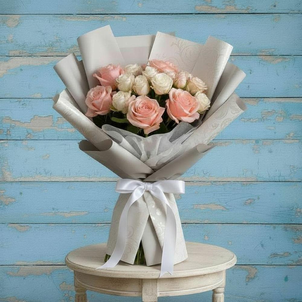 Букет цветов из: Розы в Самотовино