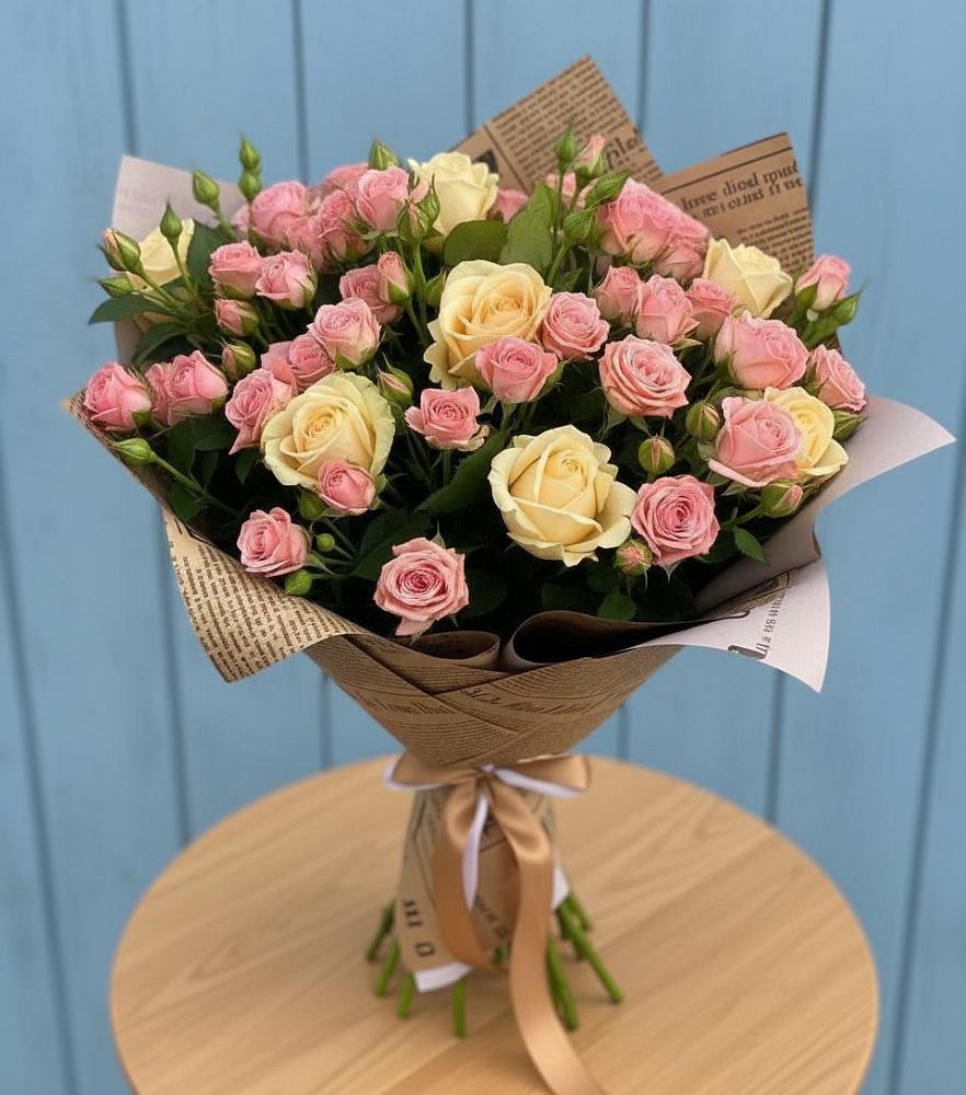 Букет цветов из: Розы в Самотовино