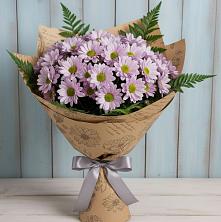 Букет цветов из:  Хризантемы в Самотовино