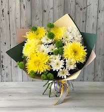 Букет цветов из:  Хризантемы в Самотовино