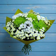 Букет цветов из:  Хризантемы в Самотовино