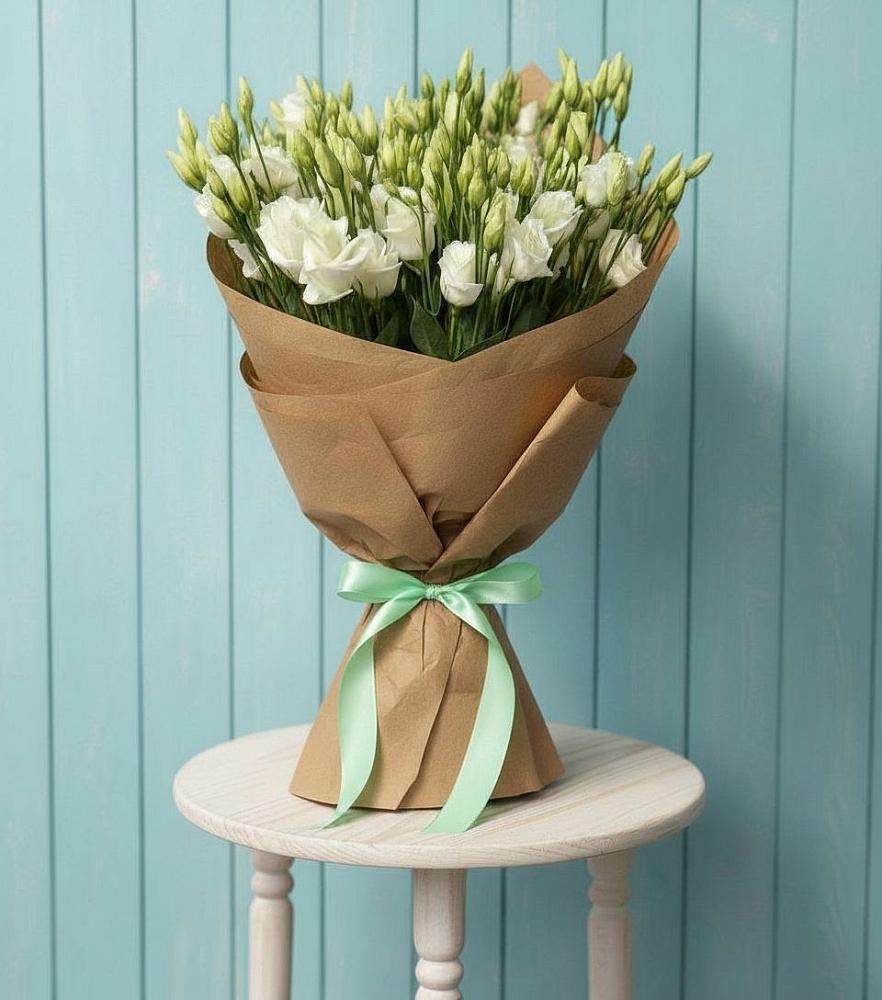 Букет цветов из: Лизиантусы в Самотовино