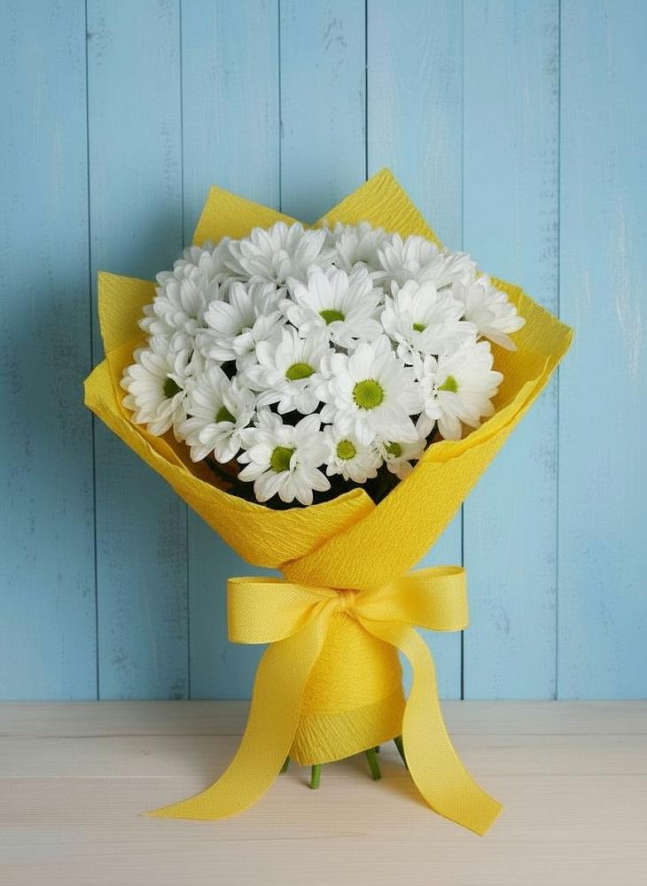 Букет цветов из: Хризантемы в Самотовино