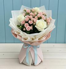 Букет цветов из:  Розы в Самотовино