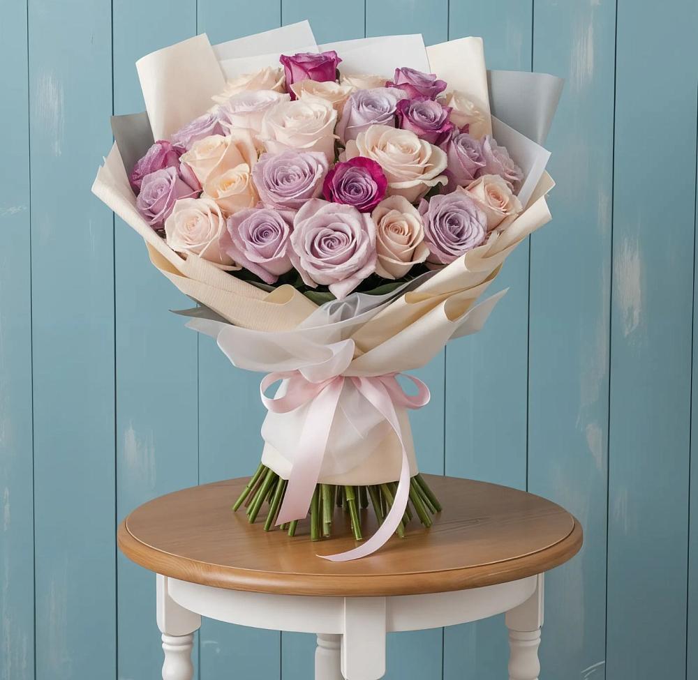 Букет цветов из: Розы в Самотовино