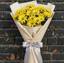 Букет цветов из:  Хризантемы в Самотовино