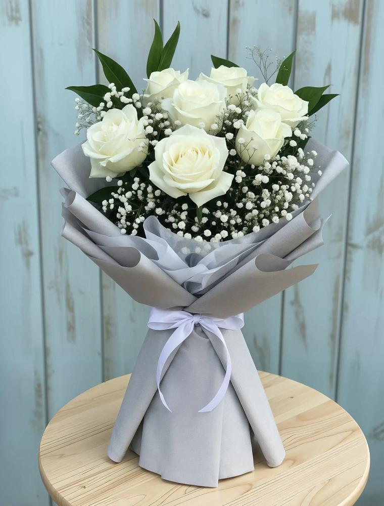 Букет цветов из: Розы в Самотовино