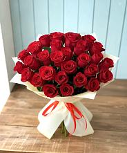 Букет 29 Красных роз #REPLACE_PRED# Самотовино