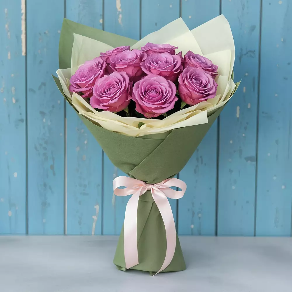 Букет Розы Фёрст Леди в Самотовино