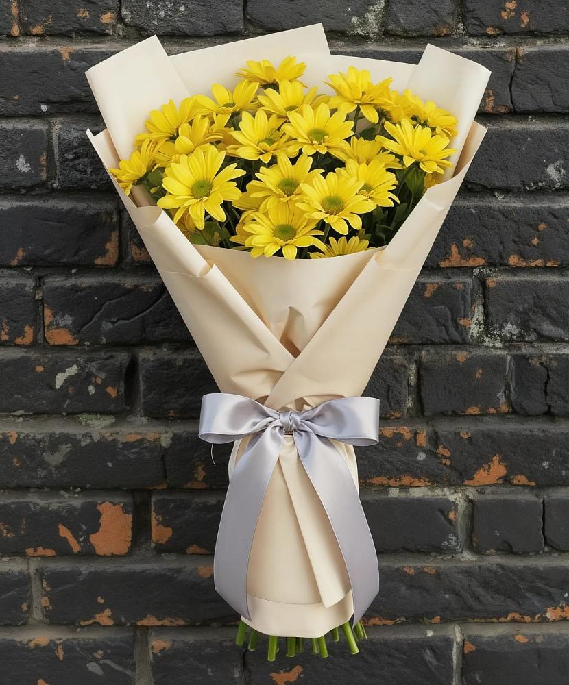Букет цветов из: Хризантемы в Самотовино