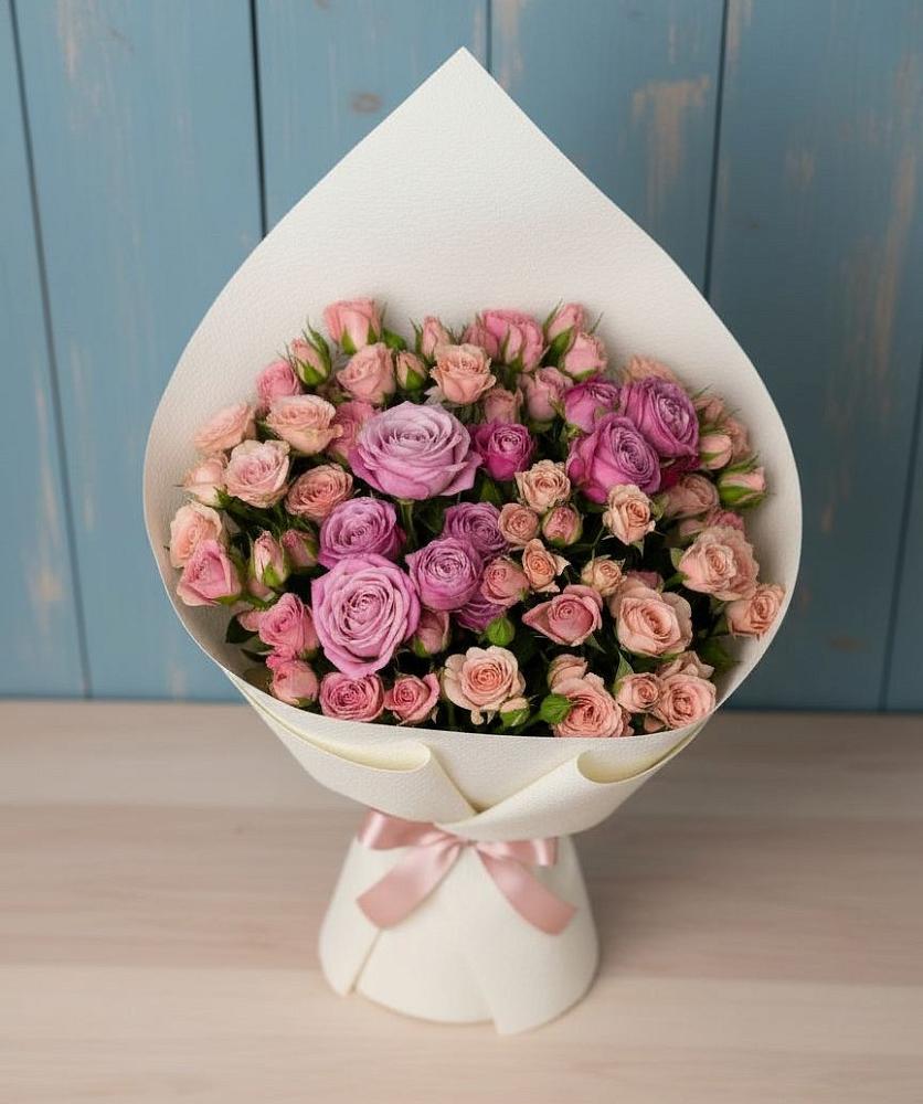 Букет цветов из: Розы в Самотовино