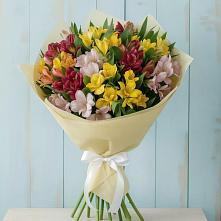 Букет цветов из:  Альстромерии в Самотовино