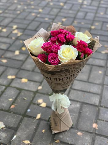 Букет цветов из: Розы в Самотовино