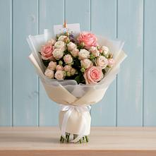 Букет цветов из:  Розы в Самотовино