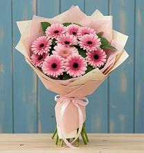 Букет цветов из:  Герберы в Самотовино