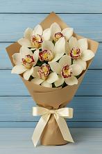 Букет цветов из:  Орхидеи и Розы в Самотовино